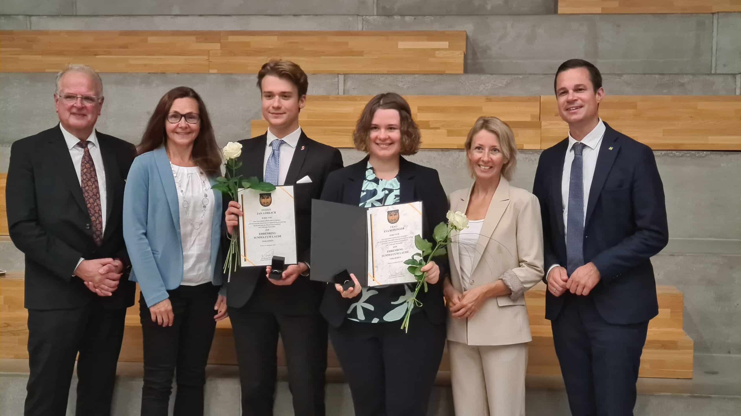 Read more about the article Summa cum laude – Ehrenringverleihung der Stadt Krems 2023 