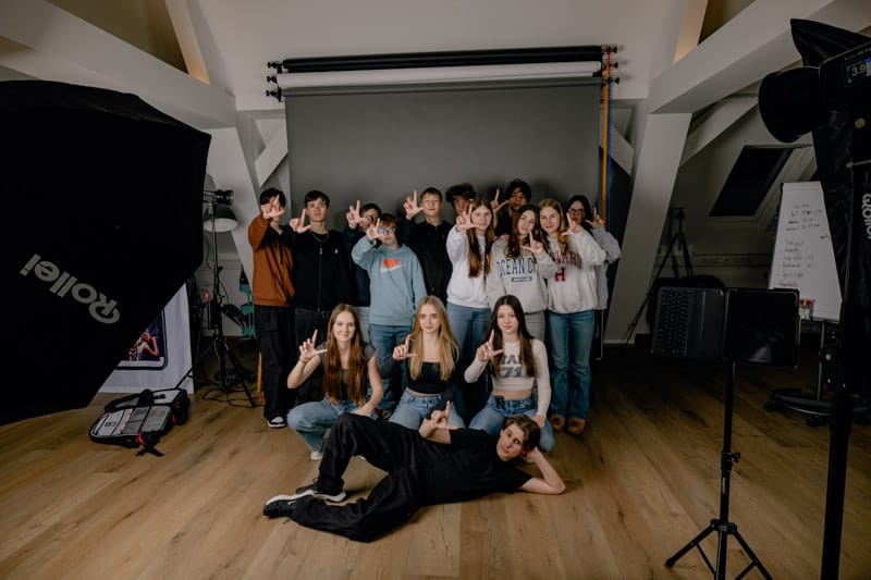 Mehr über den Artikel erfahren Fotostudiobesuch in Mediendesign