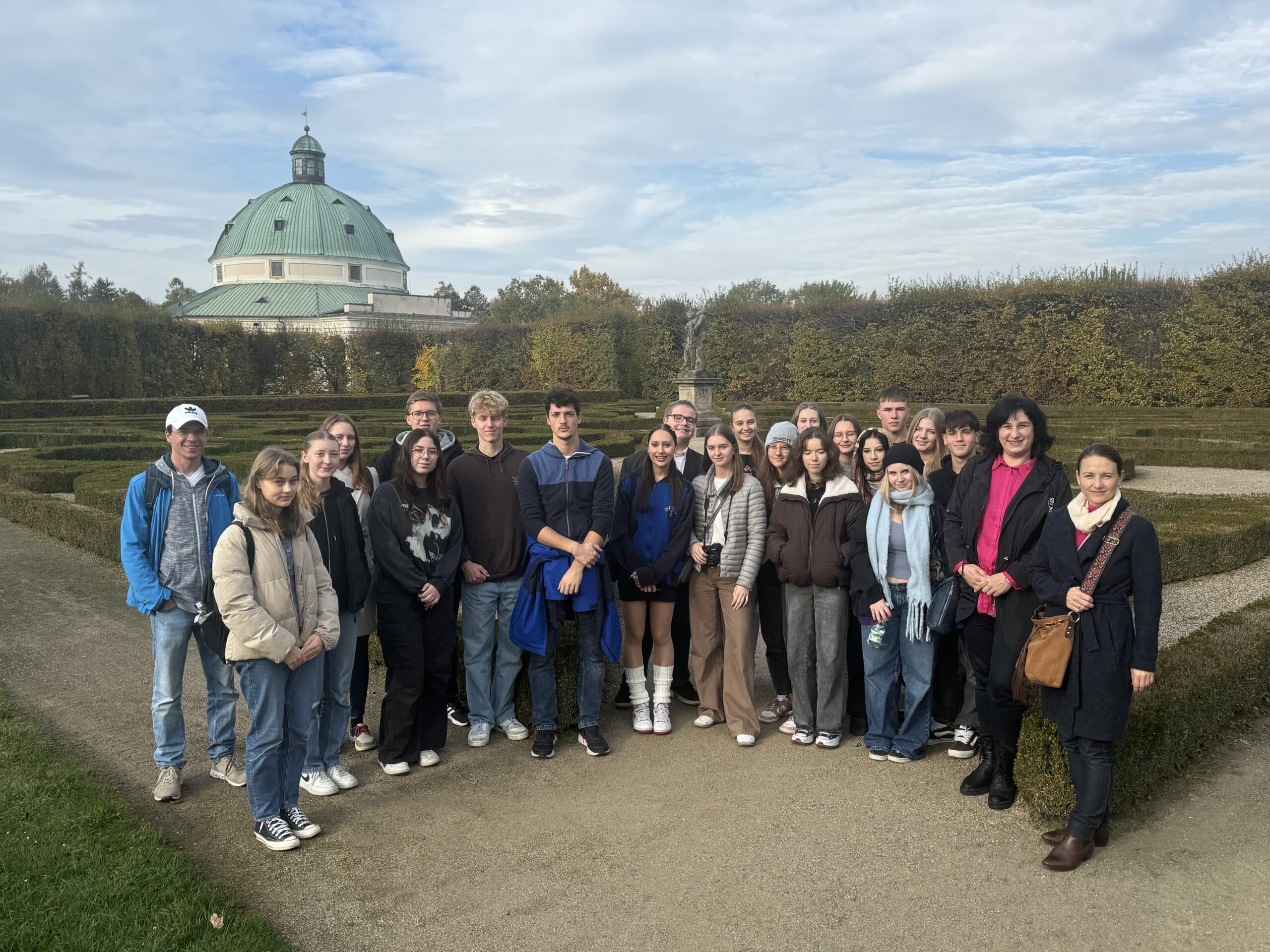 Mehr über den Artikel erfahren Besuch unserer tschechischen Partnerschule in Kromeriz (Kremsier)