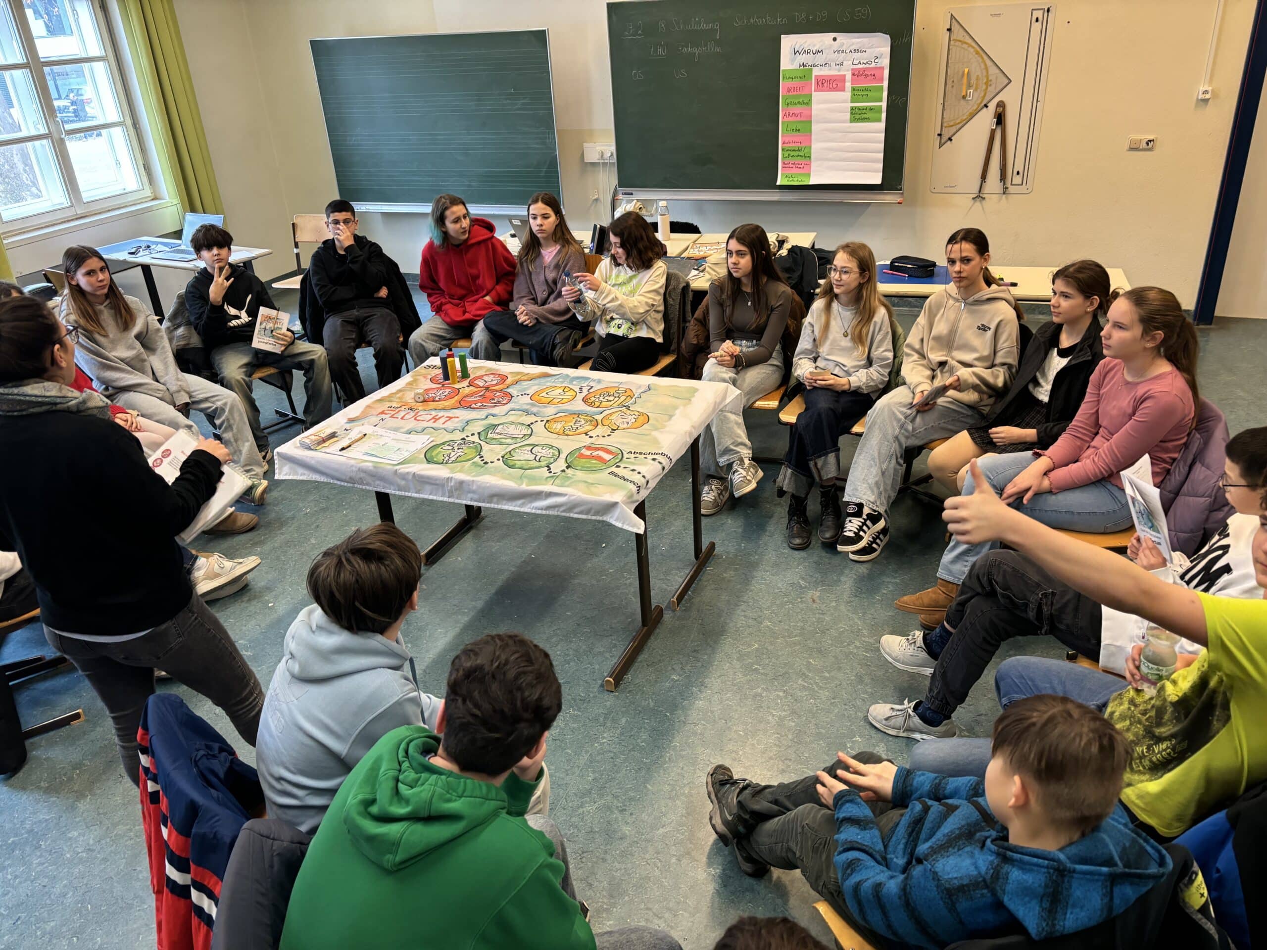 Mehr über den Artikel erfahren Workshop – Auf der Flucht 